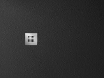 Gelco GELCO MITIA Tuš Kada, Pravokutna, 120x100 cm, Crna Mat, Lijevani Mramor