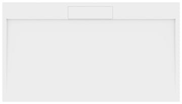 Gelco IRENA Pravokutna Tuš Kada od Lijevanog Mramora 140x80cm, Bijela