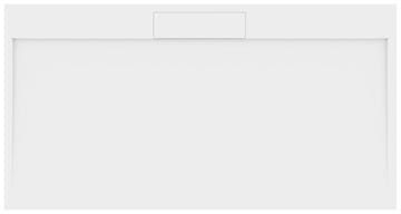 Gelco IRENA Pravokutna Tuš Kada od Lijevanog Mramora, 150x80 cm, Bijela