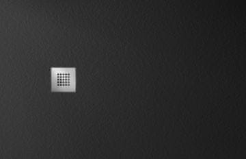 Gelco GELCO MITIA tuš kada 140x90cm, crna, lijevani mramor oblog dizajna