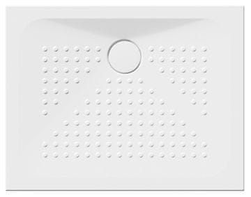 Gsi Keramička tuš kada, pravokutna 90x70x4cm, bijela ExtraGlaze antibakterijska površina