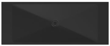 Gsi Keramička tuš kada pravokutna, crna mat, 200x80x2cm, EXTRA FLAT dizajn