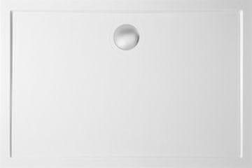 Gelco GALLET Pravokutna Tuš Kada od Lijevanog Mramora 170x70cm Bijela