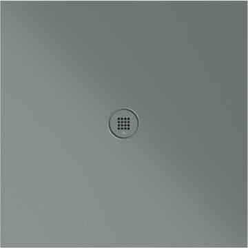 Gsi Kvadratna keramička tuš kada 100x100 cm, agava mat završetak