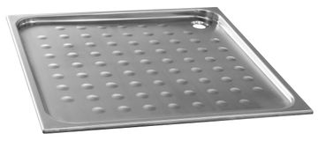 Nofer Kvadratna matirana inox tuš kada 70x70 cm