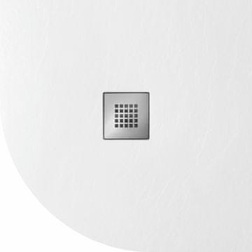 Gelco GELCO MITIA kvadrantna tuš kada 90x90cm bijela, lijevani mramor