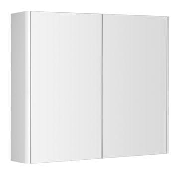 AQUALINE DENEB Zidni Ormaric 80x70x18cm, Bijeli Mat Finish