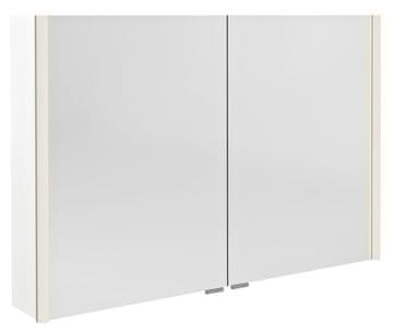 SAPHO Ogledalo ALIX s LED osvjetljenjem, MDF/Lamino, Bijelo, 106x70cm, IP44