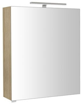 SAPHO Zrcalna kabinet s LED osvjetljenjem, 60x70x17cm, Jilm Bardini