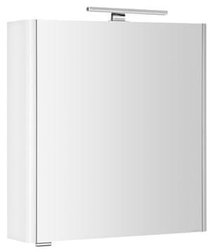 SAPHO LUCIE LED Galerija s Osvjetljenjem, 65x70x17 cm, Bijela