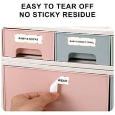 Netscroll Zamjenske naljepnice u roli za pisač LabelPrinter, 1 rola s 160 vodootpornih naljepnica, Labels.