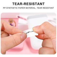 Netscroll Zamjenske naljepnice u roli za pisač LabelPrinter, 1 rola s 160 vodootpornih naljepnica, Labels.