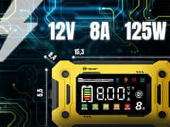 Tracer DT128 punjač akumulatorja, 12V, 8A