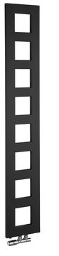 SAPHO Crni Mat Čelični Radijator BLOCK 280x1750 mm