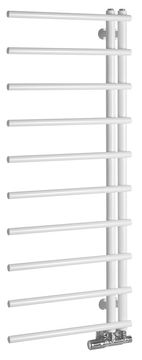 SAPHO JUSTINA bijeli mat čelični grijač 500x1246 mm, univerzalna električna i centralna montaža