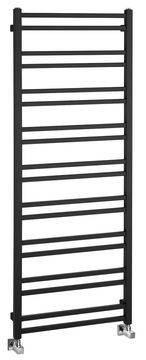 SAPHO METRO DOS radijator, čelični H oblik, crna mat, 550x1430mm, svestrano grijanje