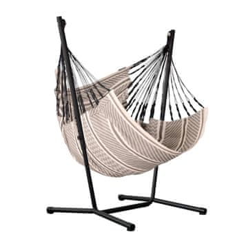 La Siesta Fiji Organic Zebra viseća stolica s postoljem (organski pamuk)