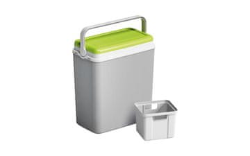 Adriatic rashladna torba, 29 L, sivo/zelena