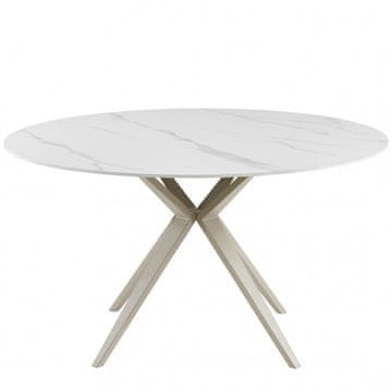 Fort Okrugli blagovaonski stol VALERA (mramor)