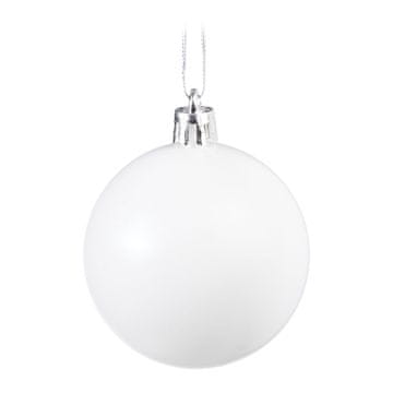 Northix Kuglice za božićno drvce, set od 150 komada, mat, sjajne i svjetlucave završne obrade