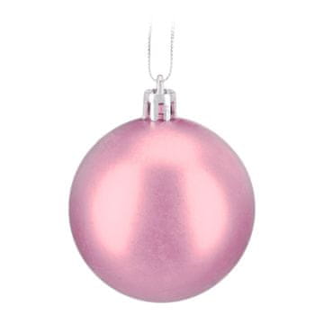 Northix Kuglice za božićno drvce, set od 150 komada, mat, sjajne i svjetlucave završne obrade