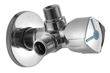 Arco ARCO kombinirani kutni ventil A-80 s dva izlaza 1/2"x1/2"x1/2", antikalk sustav