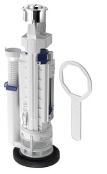 Geberit GEBERIT ispušni ventil, DUAL tipka, kromirana završna obrada