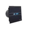 CATA CATA E-120 GBTH crni kupaonski ventilator s automatskim senzorom, 120mm, 6/11W