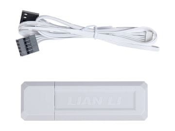 Lian Li Streamer kontroler, Uni Fan Wireless, L-Connect 3, bijeli (RF-T-W)