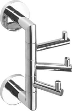 SAPHO SAPHO X-ROUND Rotirajuća Trostruka Kuka, Kromirana Mosazna Konstrukcija