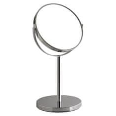 Gedy ANNA Samostojeće kozmetičko ogledalo, Ø 163mm, dvostrano, kromirano
