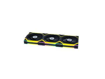 Lian Li UNI FAN -INF ventilator za kućište, 120 obrnutih lopatica ARGB, 120 mm, 3 dijela + kontroler, crni (12RSLIN1W3B)