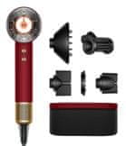 Dyson Supersonic Nural HD16 sušilo za kosu, crveni baršun/zlato (493117)