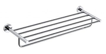 SAPHO X-ROUND Krom Ručnik Polica s Osovinom 600mm