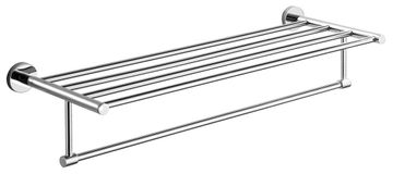 AQUALINE Držač za ručnike i polica SAMBA, krom, montaža na zid