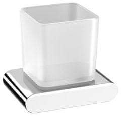 SAPHO FLORI držač četkica, matirano staklo, krom završna obrada