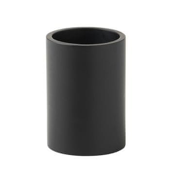 Gedy BRENDA Stalak za Četkice, Mat Crna, Polyresin