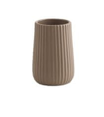 Gedy MARIKA Keramička Čaša za Četkice, Tortora, Stavka za Postavljanje