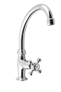 SAPHO ANTEA Retro Slavina za Umivaonik, 260 mm, Kromirana, Samo Hladna Voda