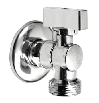 AQUALINE Kromirani ventil za perilicu sa povratnim ventilom 1/2"x3/4"