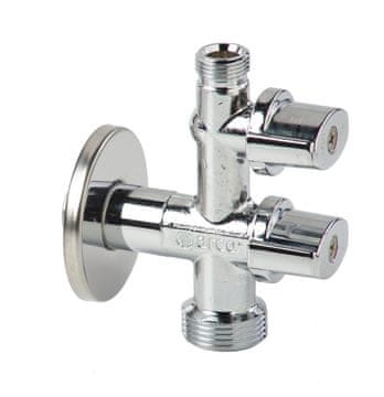 Arco ARCO Kromirani Ventil s Kombinacijom 1/2"x3/4"x3/8", Anticalc Sustav, Pribor za Praonice