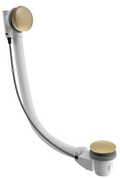 POLYSAN Set za kadu Bovden, dužina 575mm, čep 72mm, mat zlato