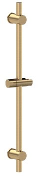 SAPHO Pomična tuš šipka, zlatna mat, 700mm, okrugli dizajn