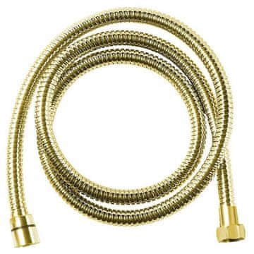 SAPHO Zlatno-Obojena Metalna Tuš Crijevo SAPHO, 175 cm