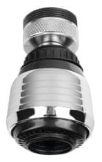 AQUALINE Perlátor s fleksibilnim zglobom i prekidačem, unutarnji navoj M22x1, vanjski navoj M24x1, ABS/krom