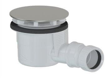 POLYSAN Sifon za tuš kadu, promjer 90mm, DN40, kromirani poklopac