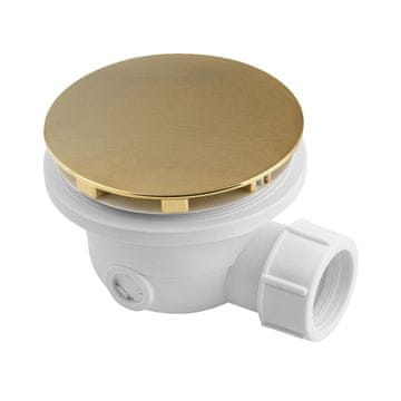 POLYSAN Sifon za tuš-kadu, matirano zlato, Ø90 mm, DN40