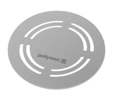 POLYSAN FLEXIA Okrugli pokrov sifona, nehrđajući čelik mat