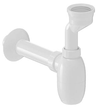 Bruckner Bijeli Urinalni Sifon, DN40, Plast 40mm