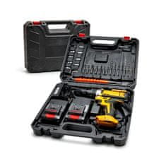 MG HR-005 akumulatorski odvijač 24V + set alata, žuti